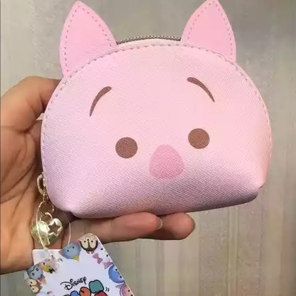 Disney Handbags - Disney Tsum Tsum PIGLET coin bag